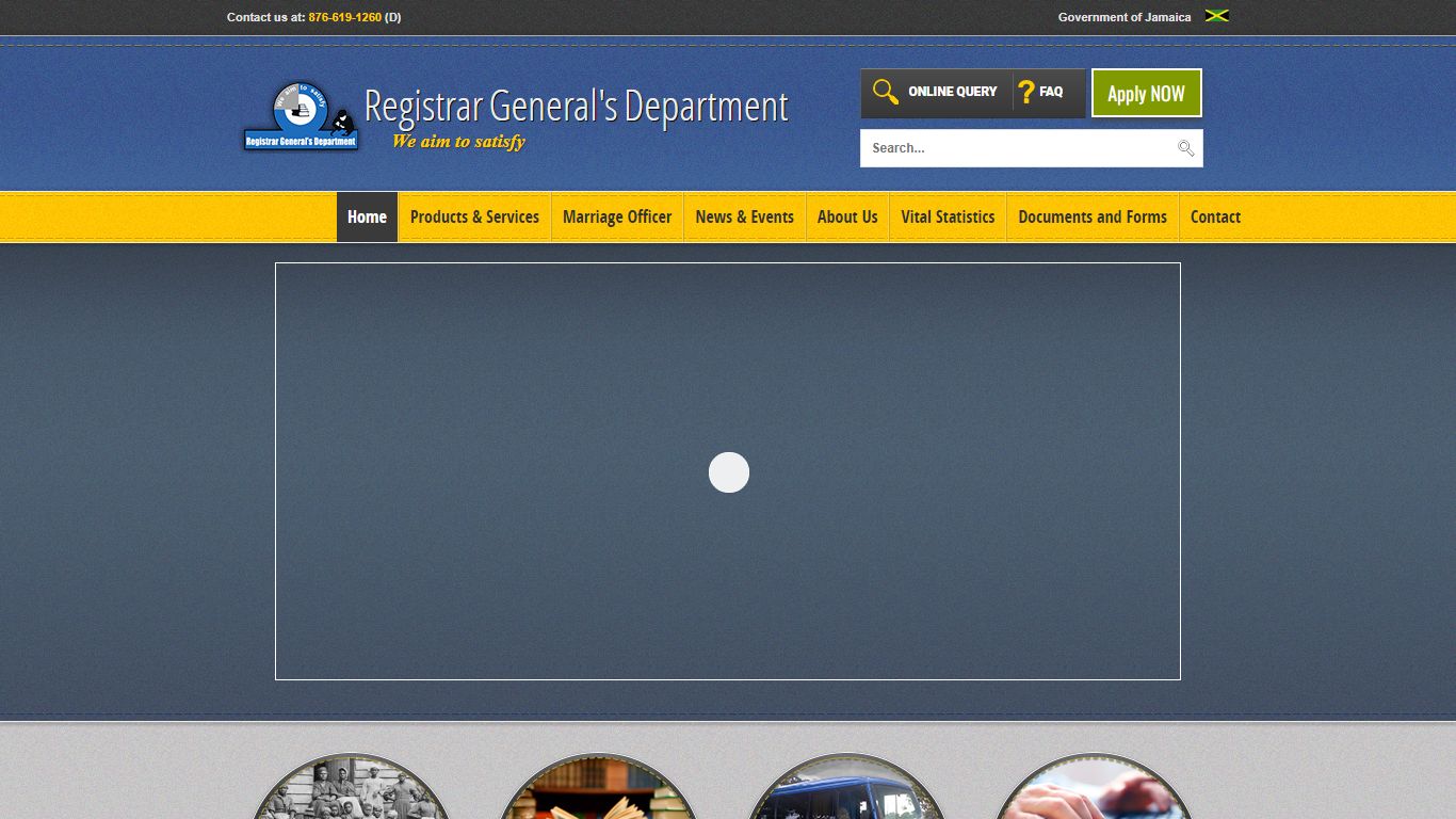 Registrar General's Department - Online Birth Search Application